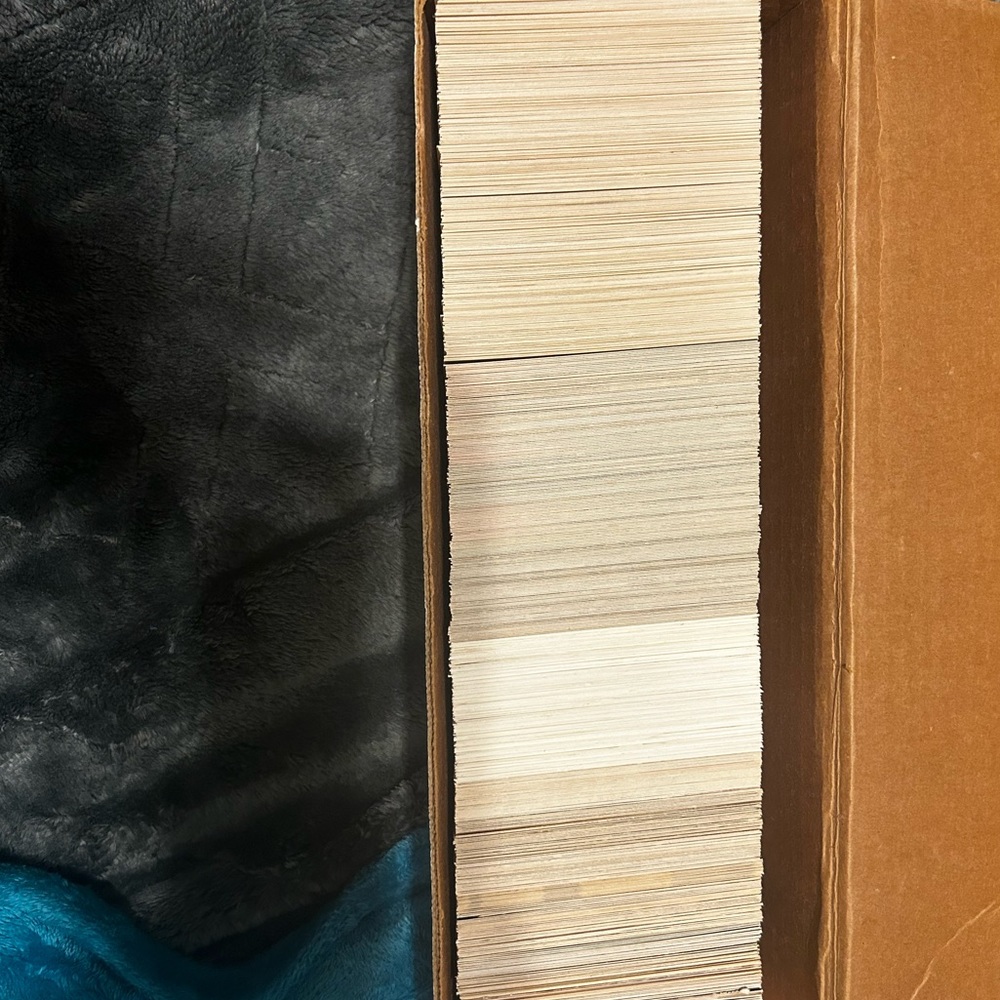 Old basketball cards lot